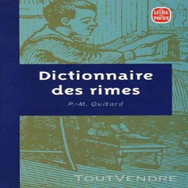 dictionnaire des rimes