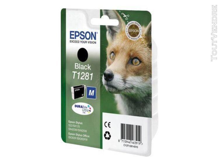 Epson t1281 - 5.9 ml - noir - originale - blister - cartouch