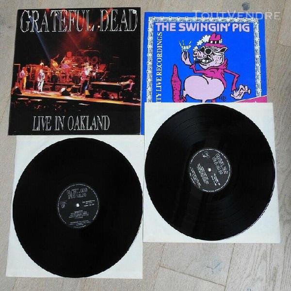 grateful dead - live in oakland (2lp) very rare 2lp tsp labe