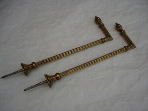 1 paire d&apos; embrasses, accessoires pour rideaux bronze /