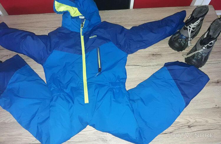 Combinaison ski garçon taille 5 ans + chaussure âpres ski