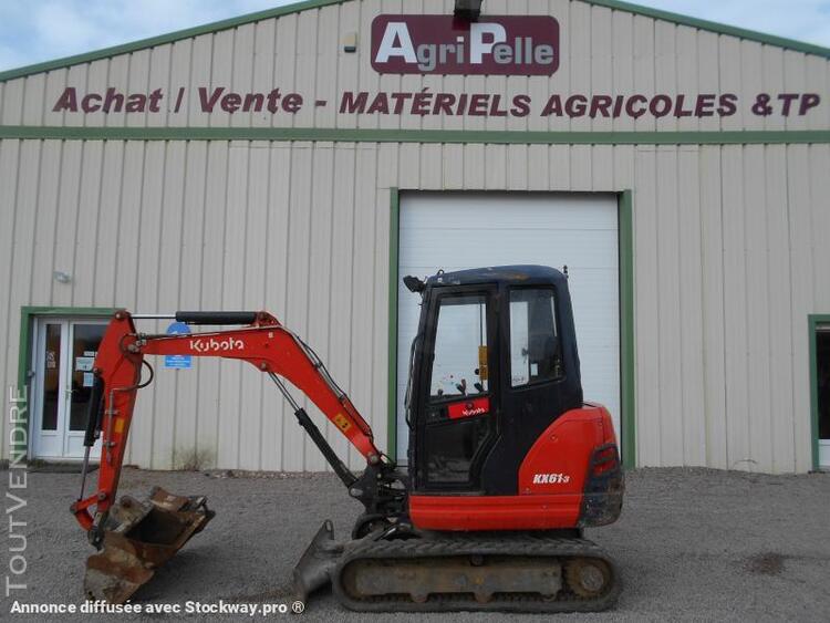 Pelle mini-pelle - kubota kx61-3