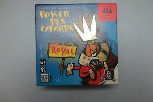 Jeu cartes &quot;poker des cafards royal&quot;