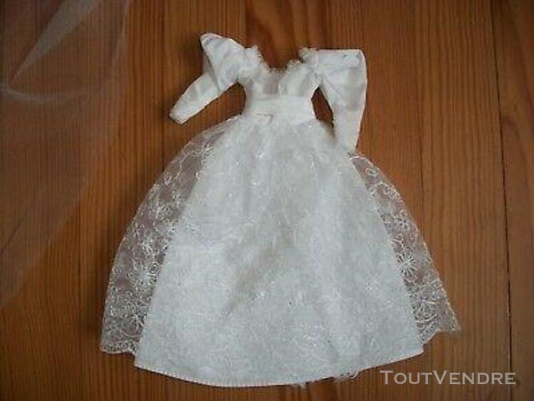 tenue barbie vintage collection mariage: habillage