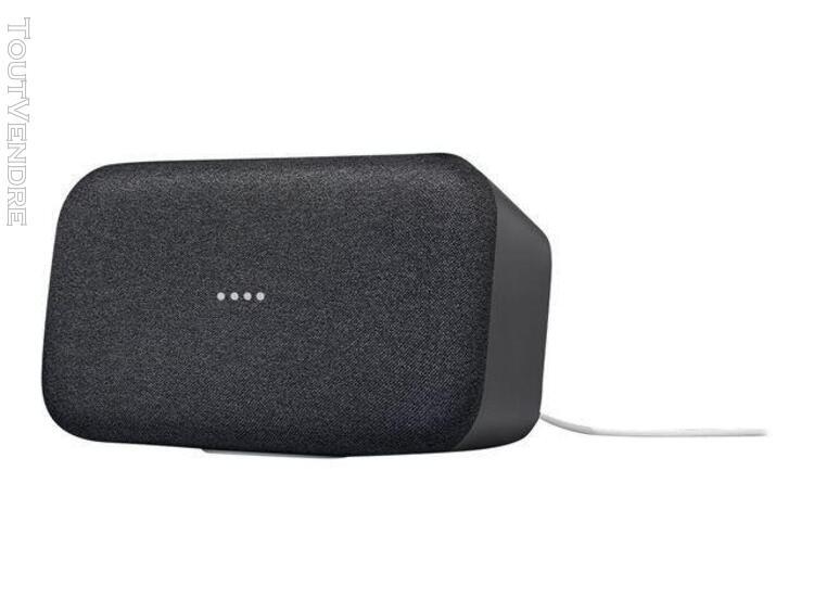 google home max - enceinte multiroom bluetooth - noir