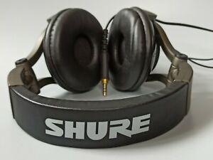 Vintage ! casque audio hi-fi stereo shure srh550dj