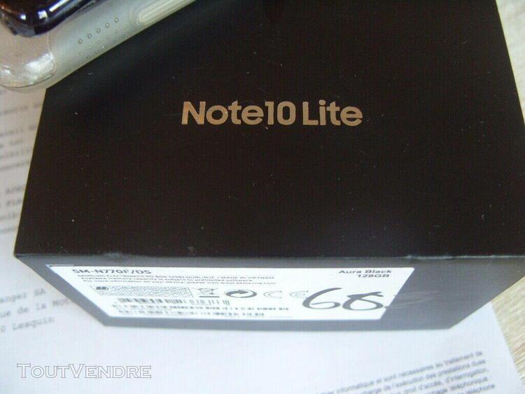 portable samsung galaxy note 10 lite sous garantie achete le