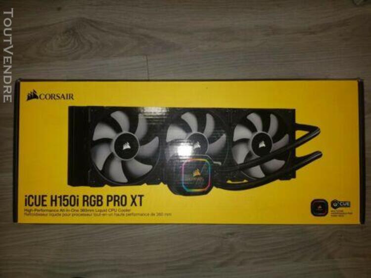 corsair icue h150i rgb pro xt - système de refroidissement