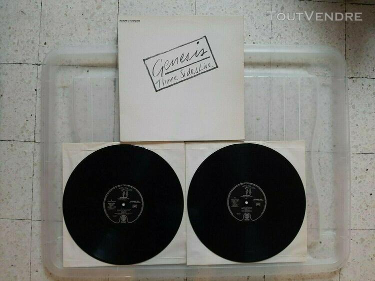 Double lp/33t/ genesis /three sides live