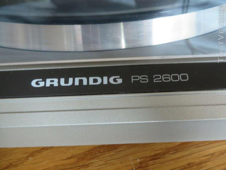 grundig platine disque vinyl ps 2600