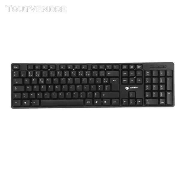 clavier azerty 104 key usb filaire pour ordinateur bureau