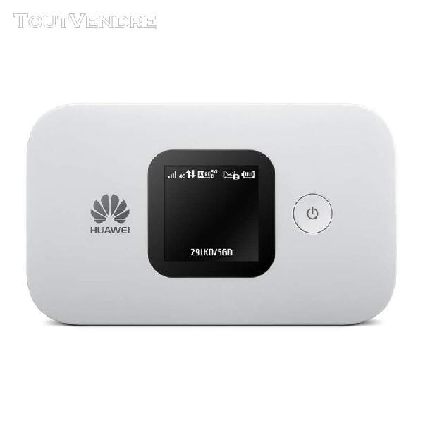 Routeurs huawei e5577 blanc 4g lte 150 mégabits modem