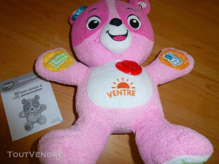 Jouet 1er âge bébé enfant - nina l&#39;ourson vtech -