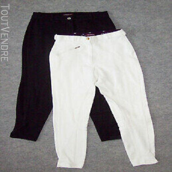 Lot de 2 pantalons equitation femme taille 38, fouganza - (