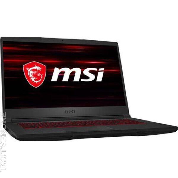 ordinateur portable msi 15,6" gf65 pour jeux d'argent