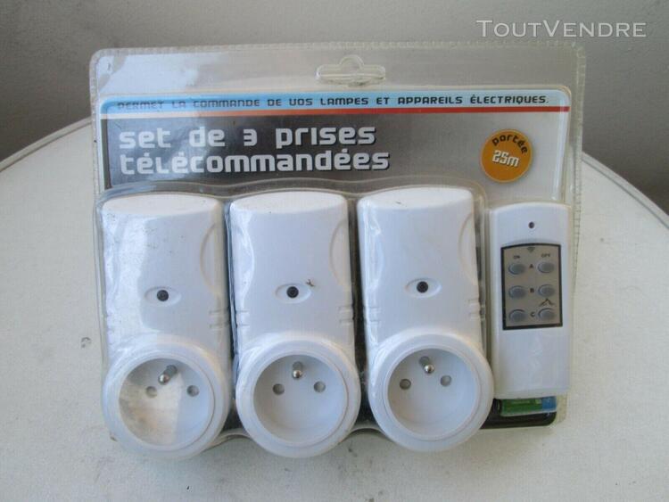 Lot prises avec télcommande camping decoration bricolage