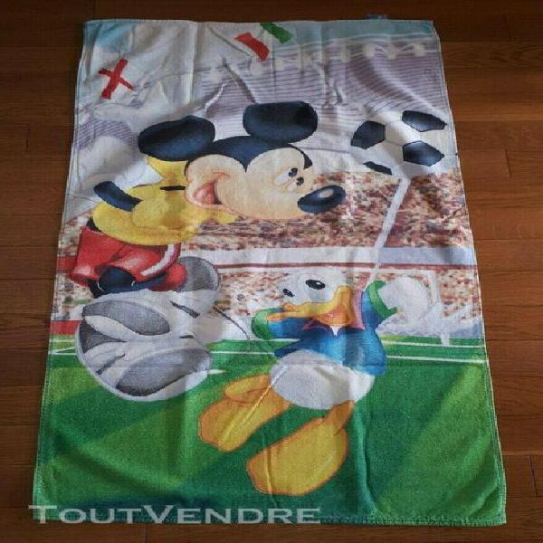 serviette de plage / drap de bain – mickey mouse donald