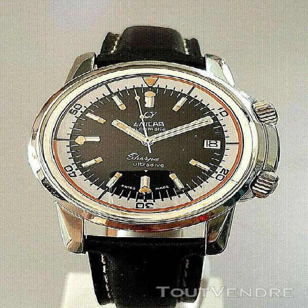 Enicar sherpa 600 ultradive - automatique. calibre ar 165 d