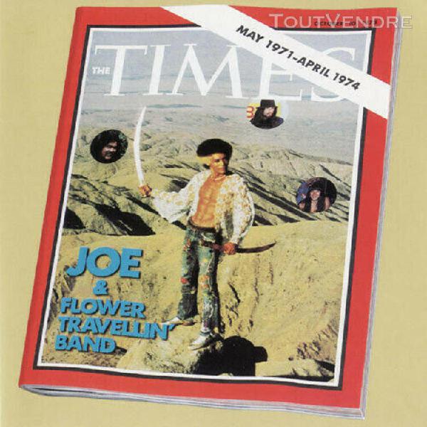 Joe &amp; flower travellin&#39; band ‎– the times cd (japan 70&#39;s