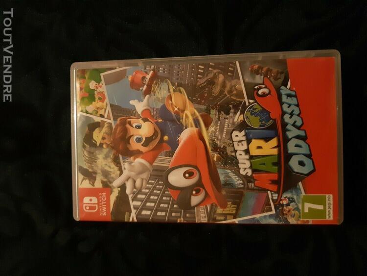 jeu switch super mario odyssey - nintendo switch super mario