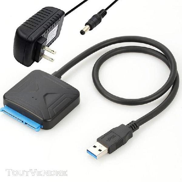 Adaptateur ssd sata vers usb hdd - convertisseur de c&amp;acirc;