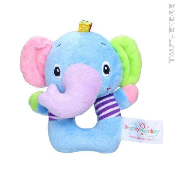 Bébé bébé doux en peluche main clochettes clochettes