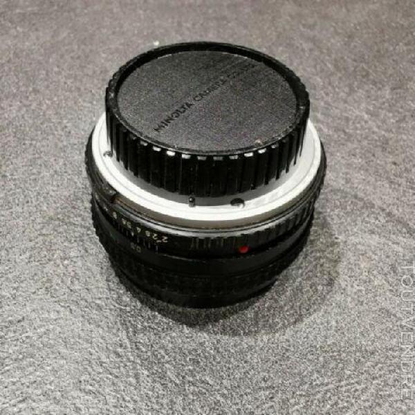 Minolta mc rokkor - pf 2.0/50 mm Minolta mc rokkor - pf 2.0/50 mm