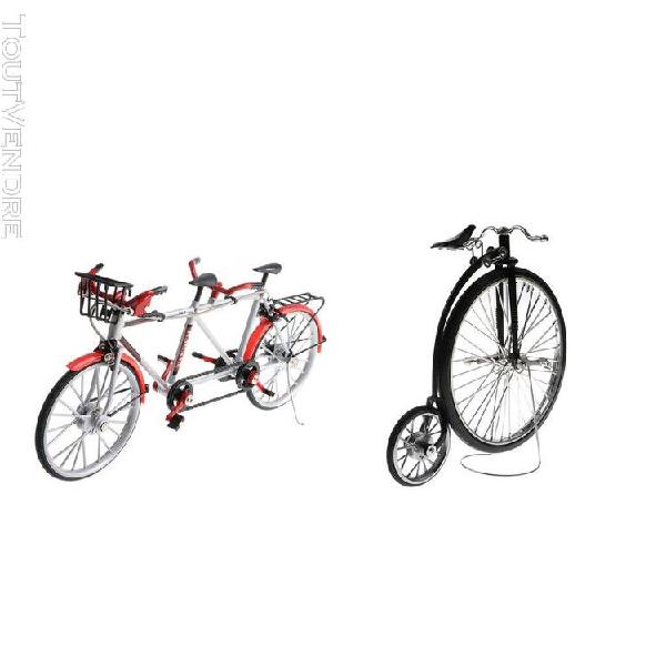 2pcs 1/10 mini vélo de montagne jouets de vélo doigt en