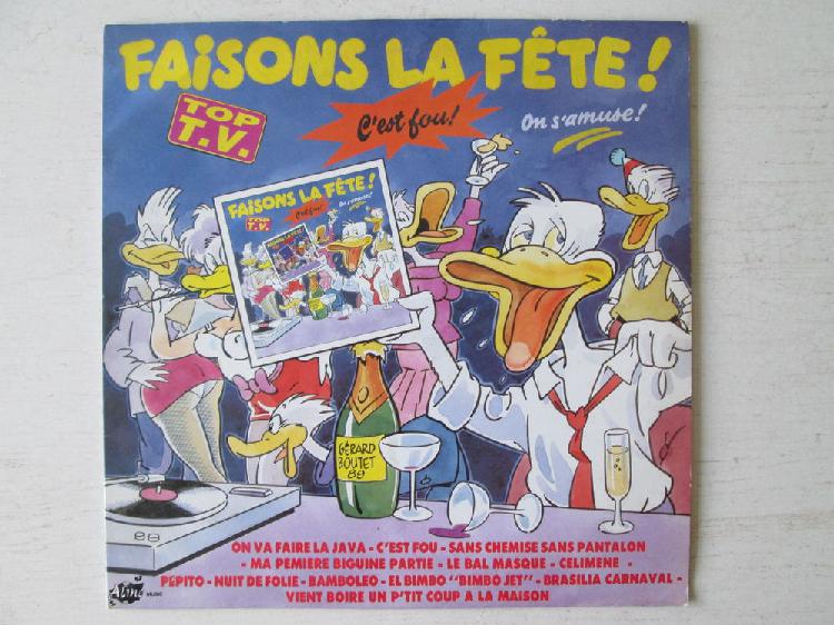 Vinyle faisons la fête occasion, béthencourt-sur-mer