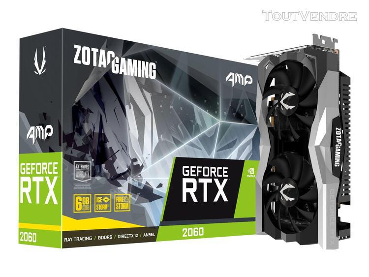 Zotac gaming geforce rtx 2060 amp - carte graphique - gf rtx