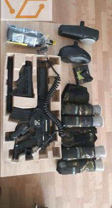 Lanceur paintball et ses accessoires occasion...