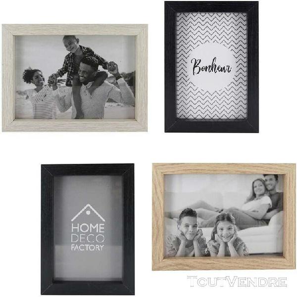 Cadres photos en bois (lot de 4) Cadres photos en bois (lot de 4)