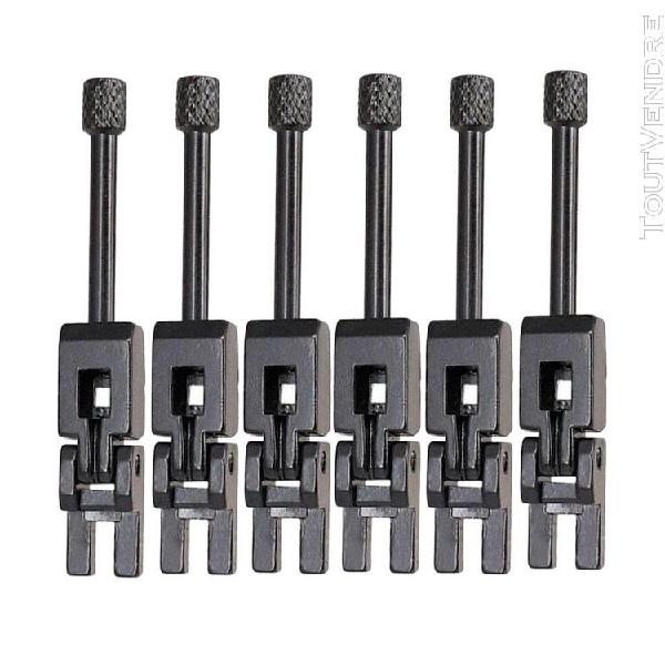 6x pont guitare fixe cordier sillet chevalet tremolo 6 corde