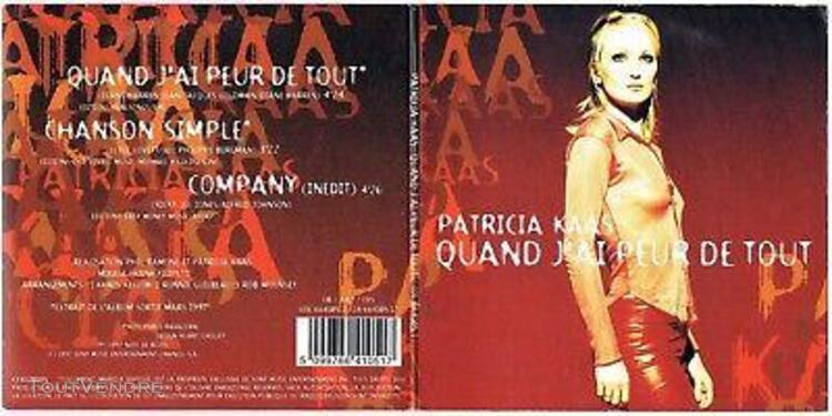 patricia kaas -cd 3 titres- quand j’ai peur de tout (jean