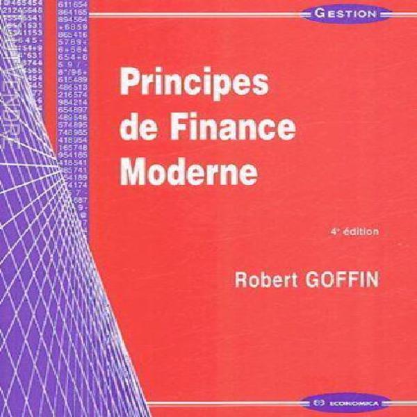 principes de finance moderne