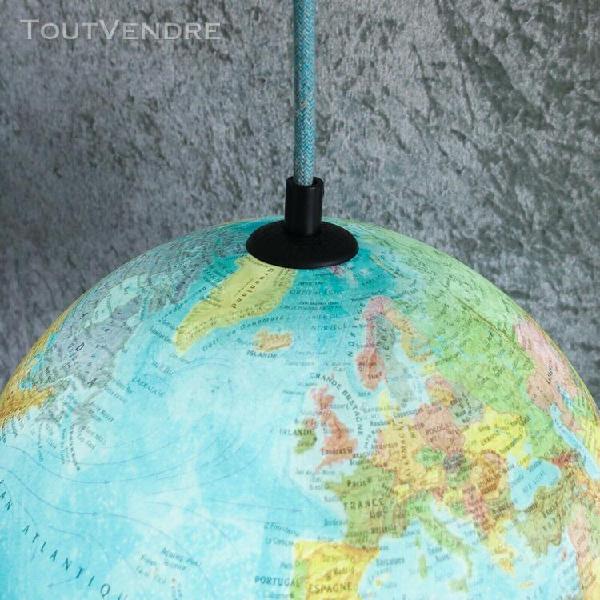 Suspension globe terrestre – mappemonde