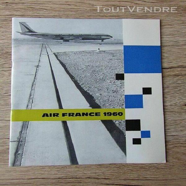 Livret air france 1960 -direction generale relations exterie