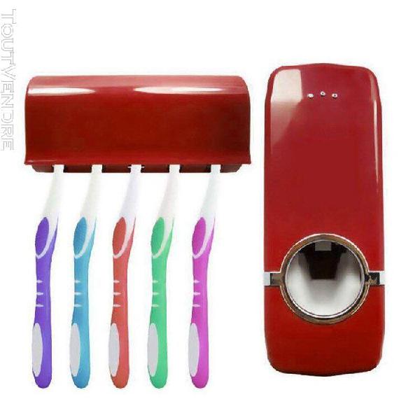 Distributeur de dentifrice automatique porte brosse à