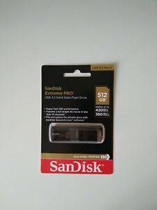 Sandisk extreme pro clef usb 512go neuf