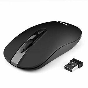 souris sans fil rechargeable, leadsail mini souris optique