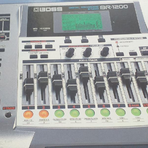 home studio br1200 boss enregistreur graveur numÉrique