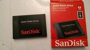 Disque dur interne sandisk ssd 64 gb ssata iii 6gb/s