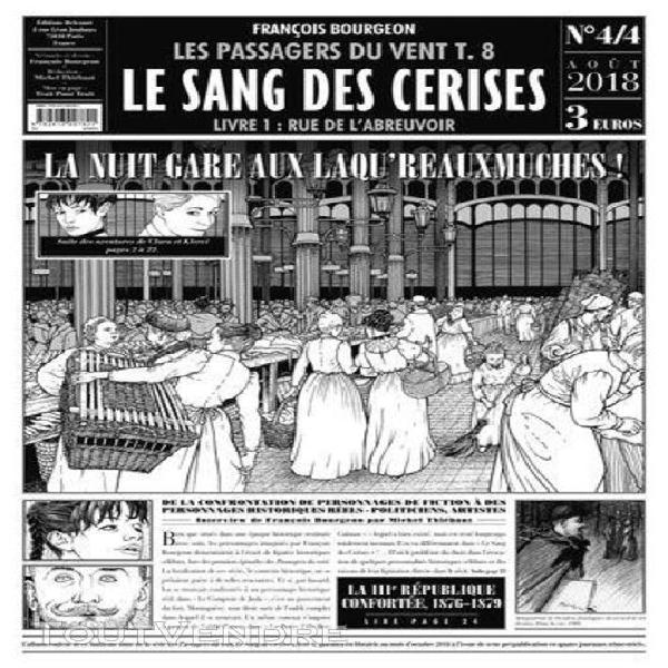 Les passagers du vent tome 8 - le sang des cerises - n°