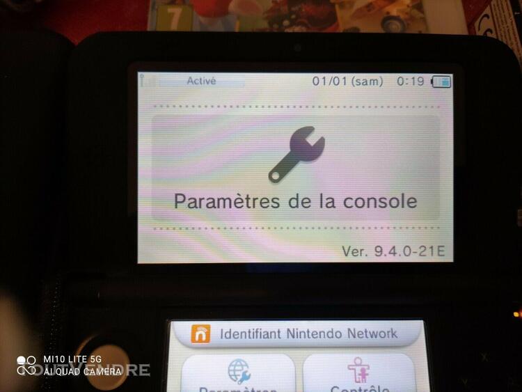 nintendo 3ds xl console et super smash bros Édition