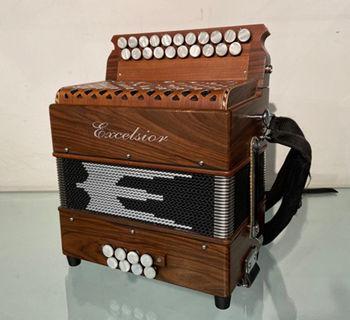 accordéon diatonique excelsior neuf, lurs (04700)