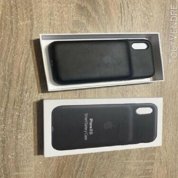 Apple coque pour iphone x ou xs - noir (mrwm2zm/a)