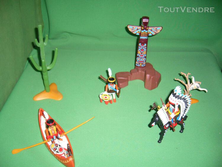 Playmobil réf: 4012 indiens/accessoires