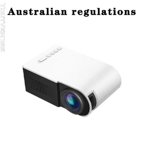 Yg210 1080p home cinema usb hdmi av sd mini projecteur hd po