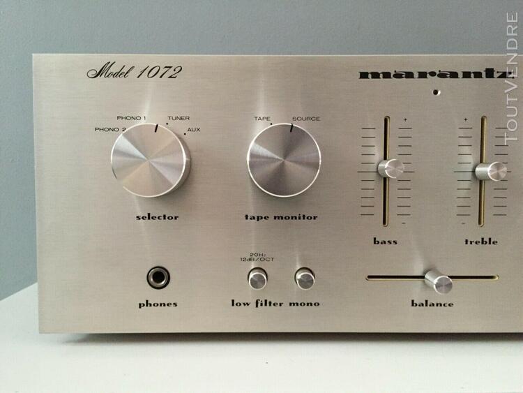 marantz 1072 console stereo amplifier révisé garantie 3 mo