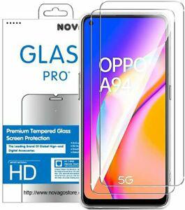 Oppo a94 5g - pack de 2 films protection écran verre